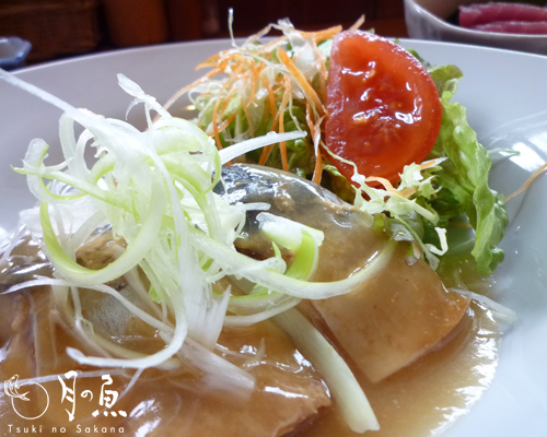 さばのみそ煮定食　－2012/02/13－