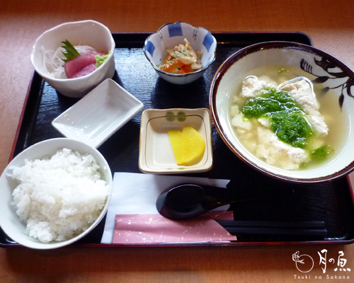 アーサ入りゆし豆腐定食　－2012/03/19－
