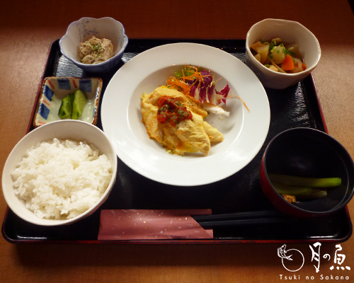 鶏ささみのピカタ定食　－2012/06/13－
