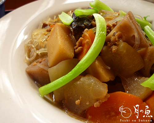 根菜のそぼろ煮定食　－2012/06/14－