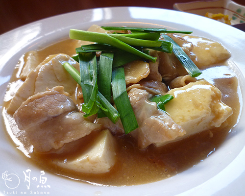 豚バラと豆腐の味噌煮　－2012/12/17－