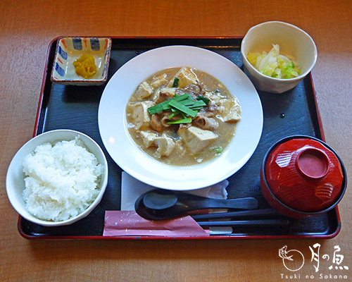 豚バラと豆腐の味噌煮