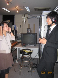 ラジオCM撮影：） 2009/10/14 20:00:00