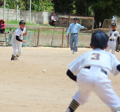 第４６回沖縄県南部地区少年野球交流大会（一回戦・泊メッツ）