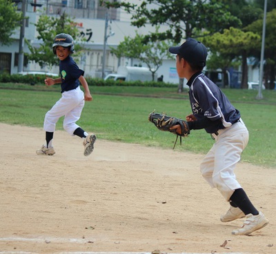 ９／７（土）練習試合　パークタウン・　国頭ファイターズ戦