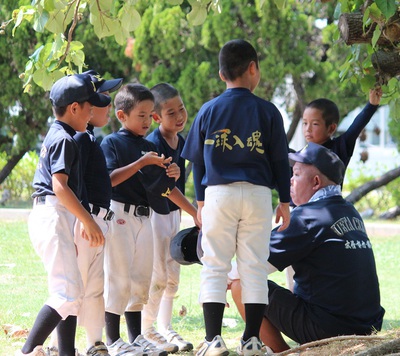 ９／７（土）練習試合　パークタウン・　国頭ファイターズ戦