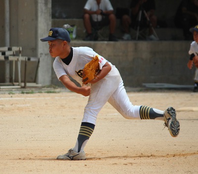 第４６回沖縄県南部地区少年野球交流大会（一回戦・泊メッツ）