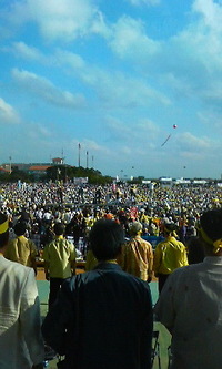 9万人のガンバロー 2010/04/25 23:58:58