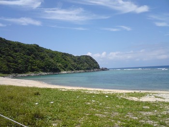 沖縄　海　景色