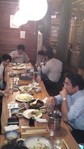 昨夜も忘年会