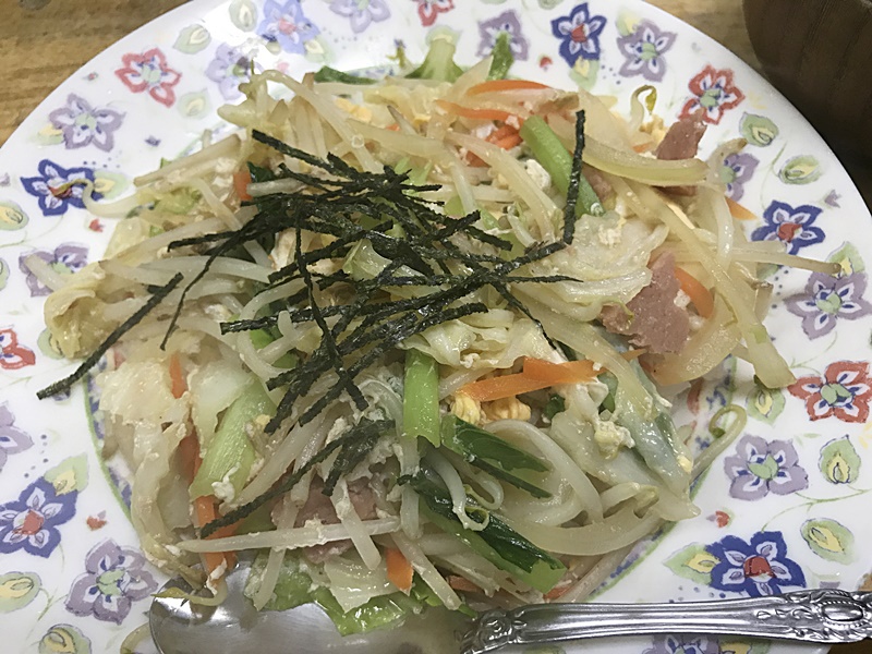 お食事処なぎさ@チャンポン(スープ付き)500円！