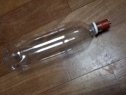 自然日記:水ロケットほぼ完成しました！
