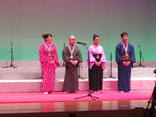 琉球民謡音楽協会　第１６回芸能祭＆コンクール表彰式