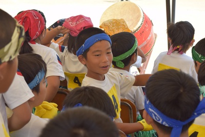 与那原小学校大運動会