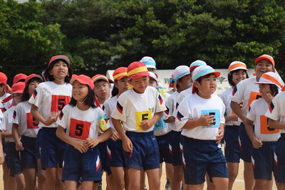 与那原小学校大運動会