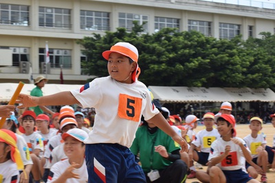 与那原小学校大運動会