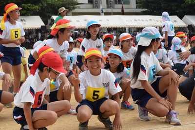 与那原小学校大運動会