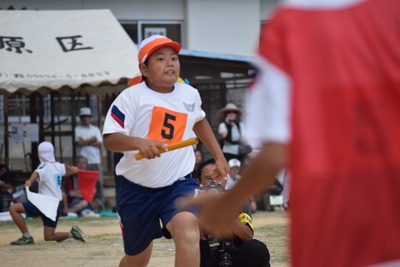 与那原小学校大運動会