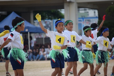 与那原小学校大運動会