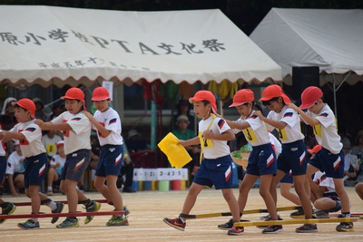 与那原小学校大運動会