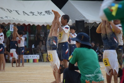 与那原小学校大運動会