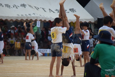 与那原小学校大運動会