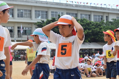 与那原小学校大運動会