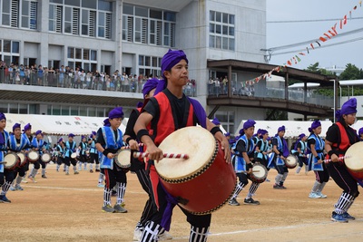 与那原小学校大運動会