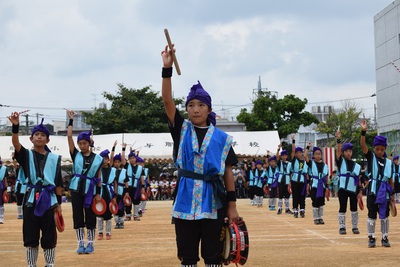 与那原小学校大運動会