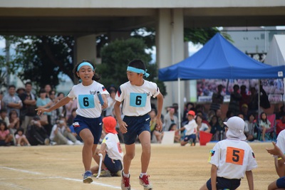 与那原小学校大運動会