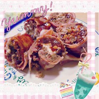 肉巻き肉肉♪
