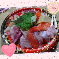 海鮮丼♪