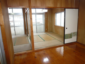 八重瀬町２LDK　家賃4万台！＜中村ｱﾊﾟｰﾄ２＞